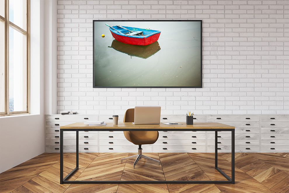 Blue Red Boat | Kaikoa